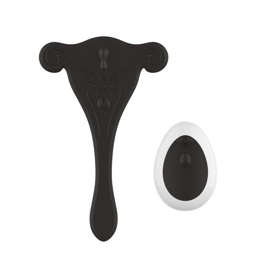 Panty Stimulator with Remote Control USB Black