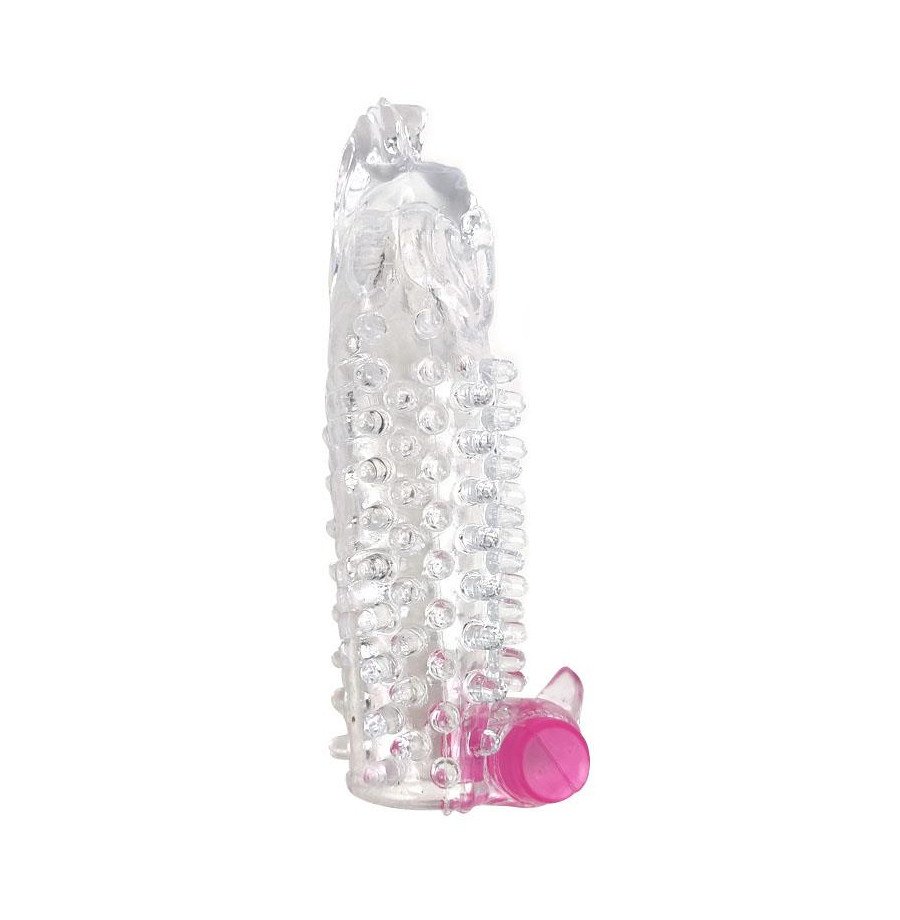 Vibrating Penis Sleeve Clear