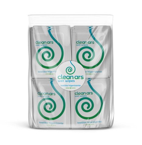 Monodose Hygienic Wipes with Aloe Vera 100 units